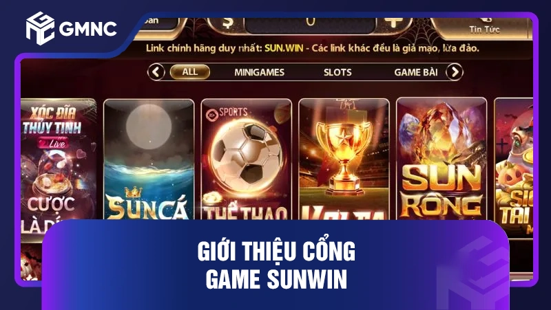 Giới thiệu cổng game Sunwin